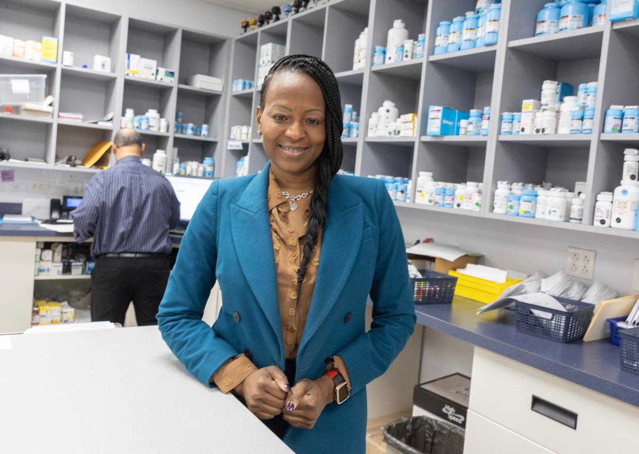 Latrice Snodgrass, the new executive director of the Beacon Charitable Pharmacy in Canton, is working to raise the nonprofit's profile and expand its services.