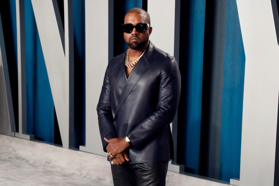 Kanye West attends the 2020 Vanity Fair Oscar Party at Wallis Annenberg Center for the Performing Arts on February 09, 2020 in Beverly Hills, California.  / Credit: Taylor Hill/FilmMagic via Getty