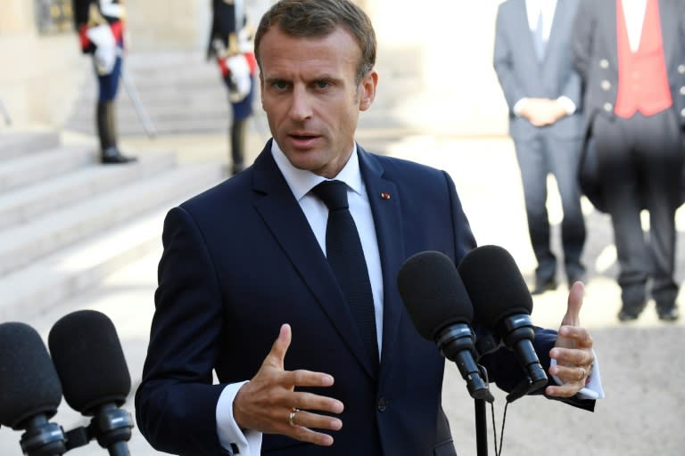 It's not the first time France's President Emmanuel Macron has been accused of lecturing people after he told a teenager off for not calling him 'Mr President'