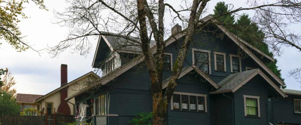 Typical Craftsman style home in Eugene Oregon