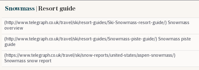 Snowmass | Resort guide