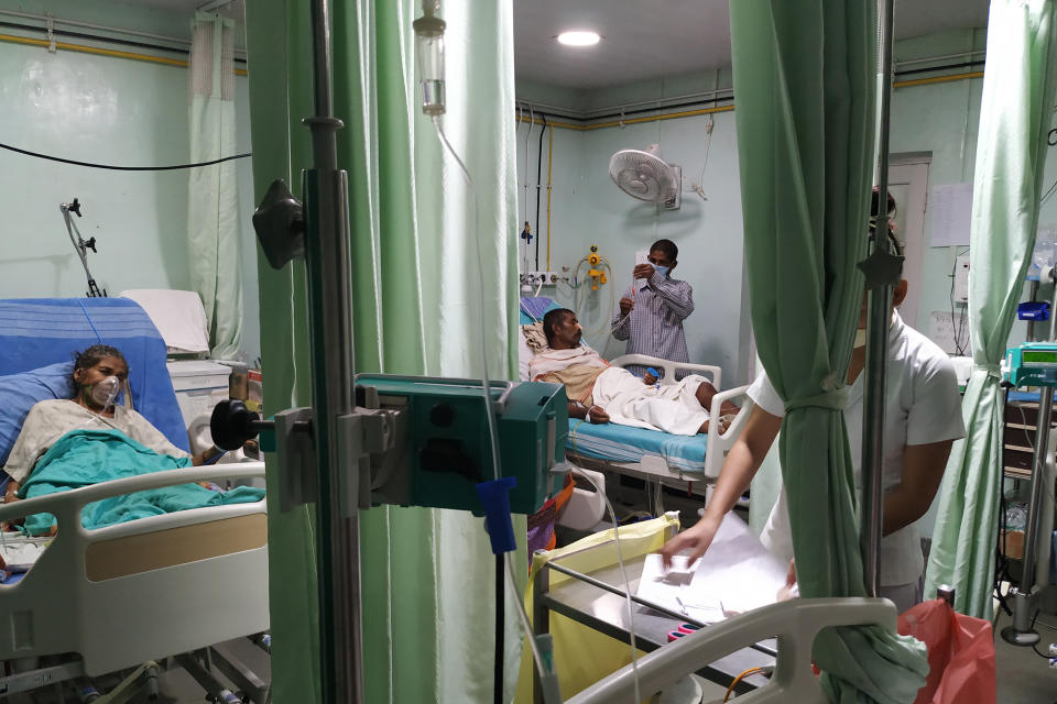 El Hospital Chinchpada Mission en Maharashtra, un estado rural de India. (Reena Rajan vía The New York Times)