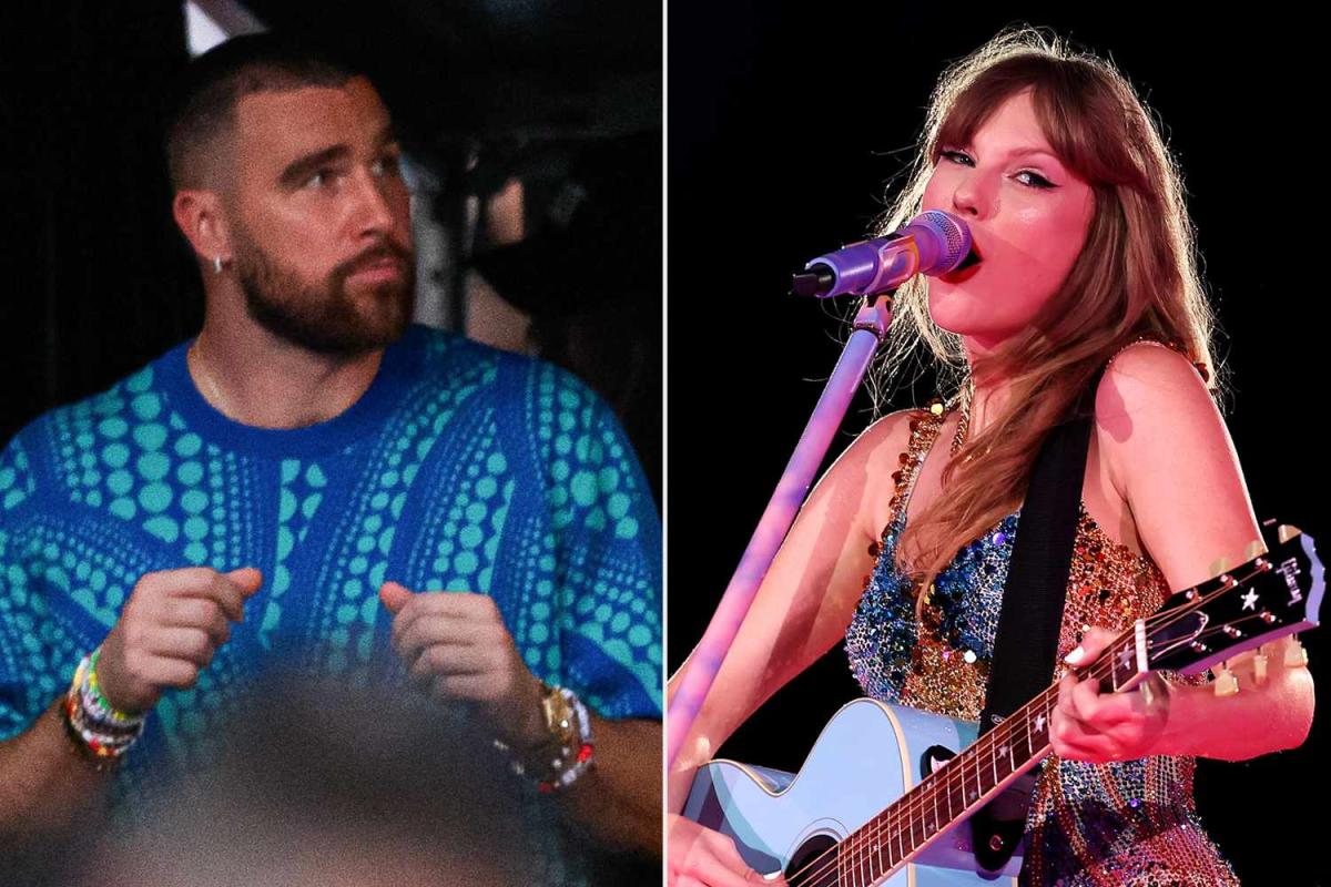 Taylor Swift and Travis Kelce Share a Kiss After Her 1st Sydney Eras Tour  Show