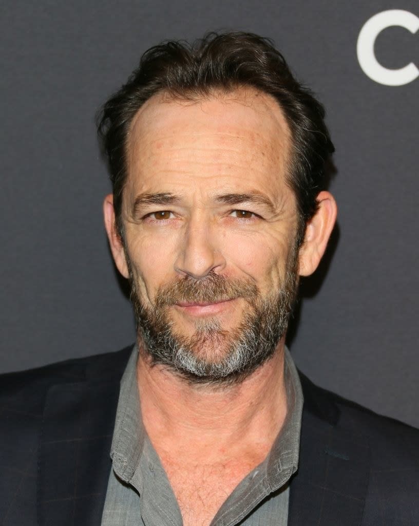 Closeup of Luke Perry