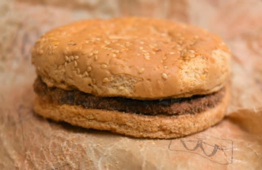 A McDonald's spokeswoman said once cooked, there wasn't enough moisture in the product to support bacterial growth and it simply dries out