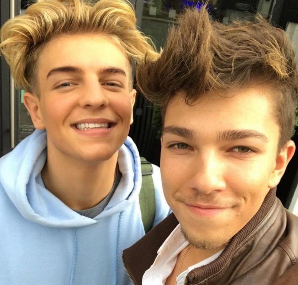 Matt insisted that he and Freddy Parker are just good friends (Copyright: Instagram)