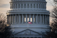 <p> The U.S. Capitol is seen as Congress and President Donald Trump move closer to a deadline to fund parts of the government, in Washington, Wednesday, Dec. 19, 2018. (AP Photo/J. Scott Applewhite) </p>