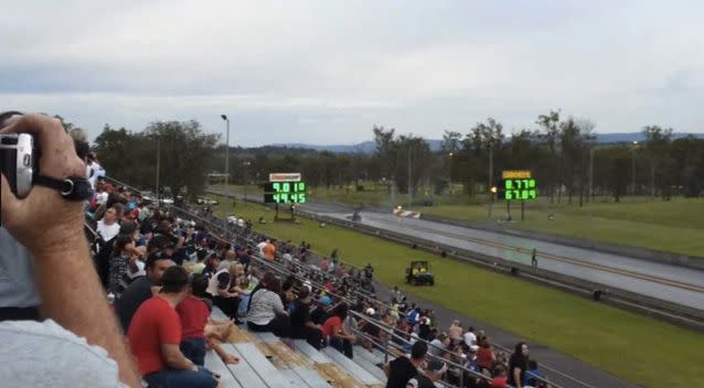 The accident happened at Queensland Raceway. Photo: Youtube