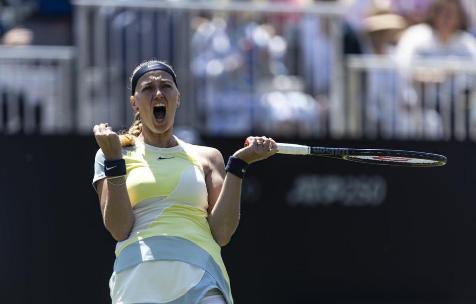 Petra Kvitova booked a place in the women’s final (Steven Paston/PA) (PA Wire)