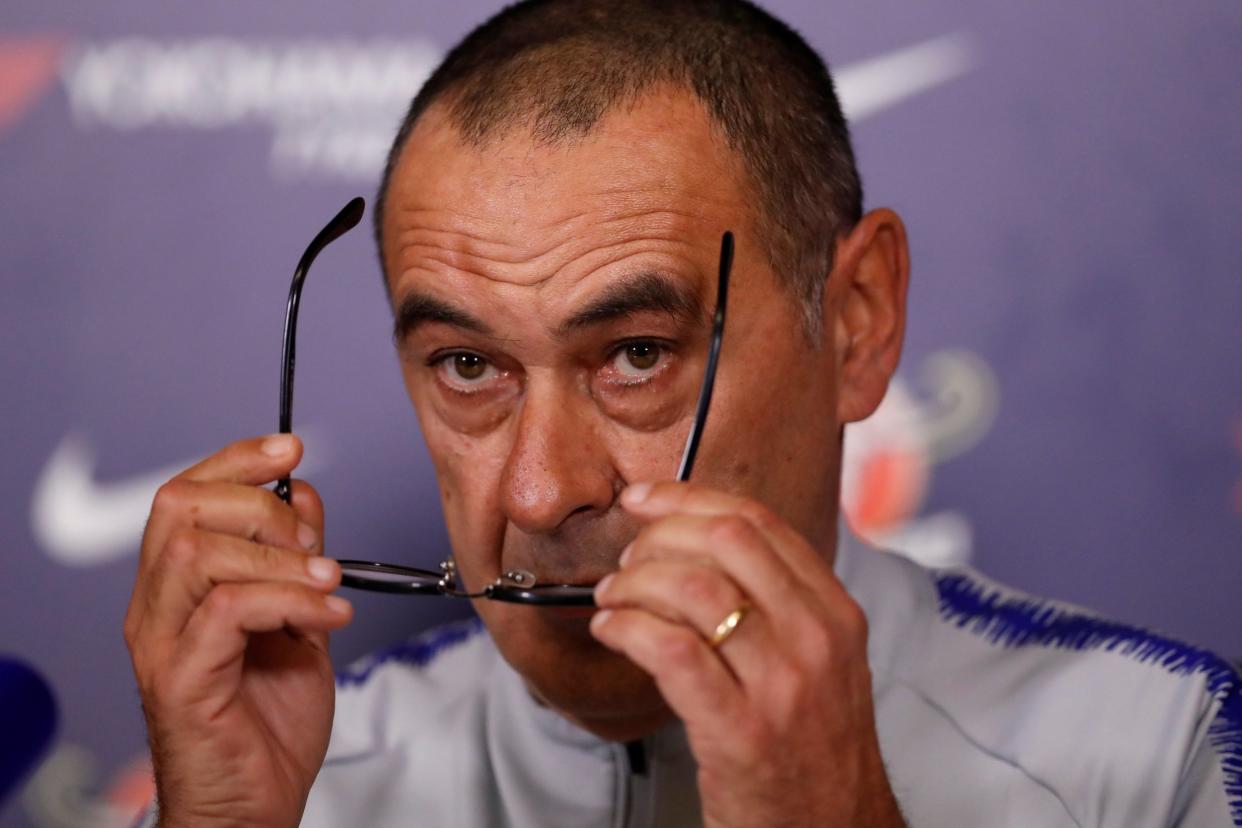 Test: Maurizio Sarri: Action Images via Reuters