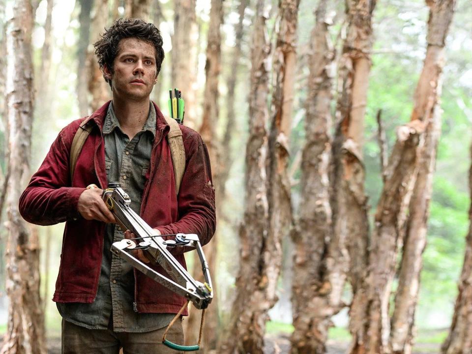 <p>Dylan O’Brien as Joe in ‘Love and Monsters’</p> (Netflix)