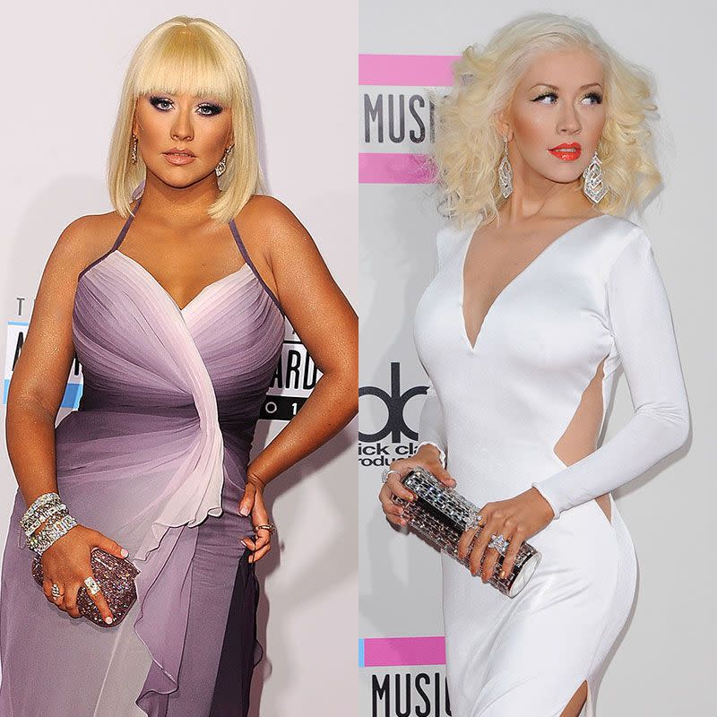 <p>When Aguilera decided she was going to focus more on her health, she turned to yoga. “Healthy is a state of mind, and it has to come from inside. It is not a sit-up; it's not a calorie count-I hate that,” she told <em>Women’s Health</em>. Moulding a new physique was not her goal, but after one-to-two hour sessions five days a week, it happened anyway.</p>