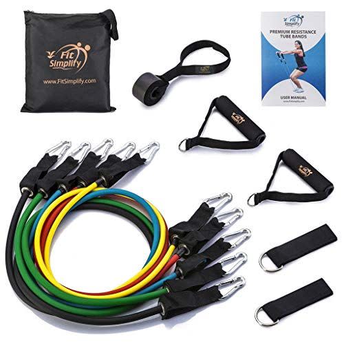 4) Full-size Resistance Bands