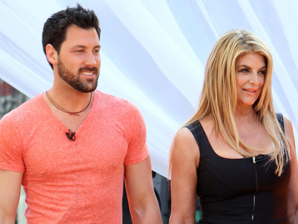 Kirstie Alley Maksim Maxim dancing with the stars