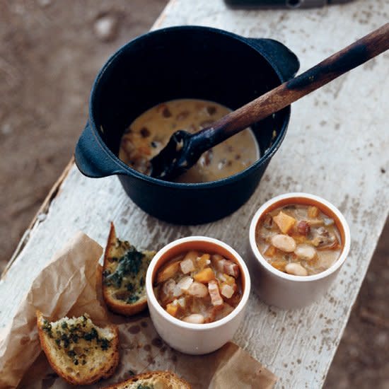 Creamy Clam and White Bean Chowder