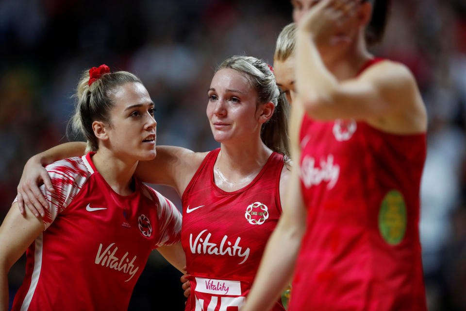 England's Natalie Panagarry (left) is looking forward to Birmingham 2021 after winning Superleague with Loughborough Lightning