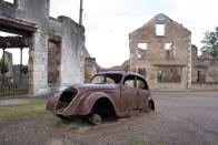 ORADOUR SUR GLANE (FRANCIA). Este poblado francés fue destruido en junio de 1944, en plena II Guerra Mundial, por las fuerzas alemanas del Schutzstaffel, quienes también masacraron a sus 642 habitantes. Lo que quedó en pie se conserva como un homenaje a los caídos en la acción. Dave Hughes/Thinkstock