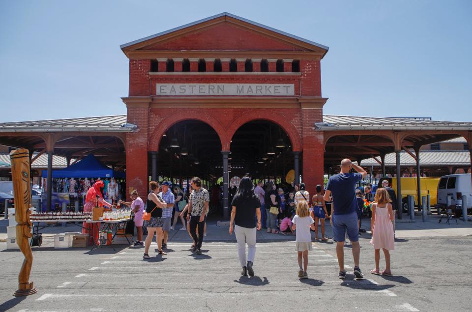 Juneteenth Fest at the Eastern Market in Detroit on Sunday, June 19, 2022. 