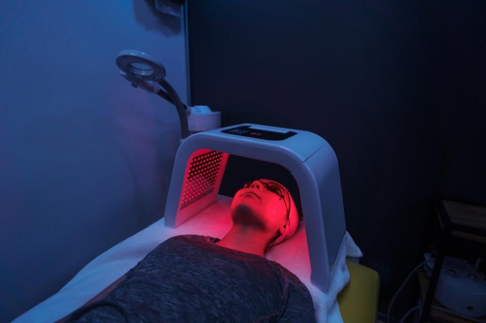 Red light therapy masks may make positive changes, but you should avoid the red light therapy wands — which may not do much at all. Getty Images