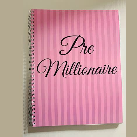 46) Pre-Millionaire Notebook