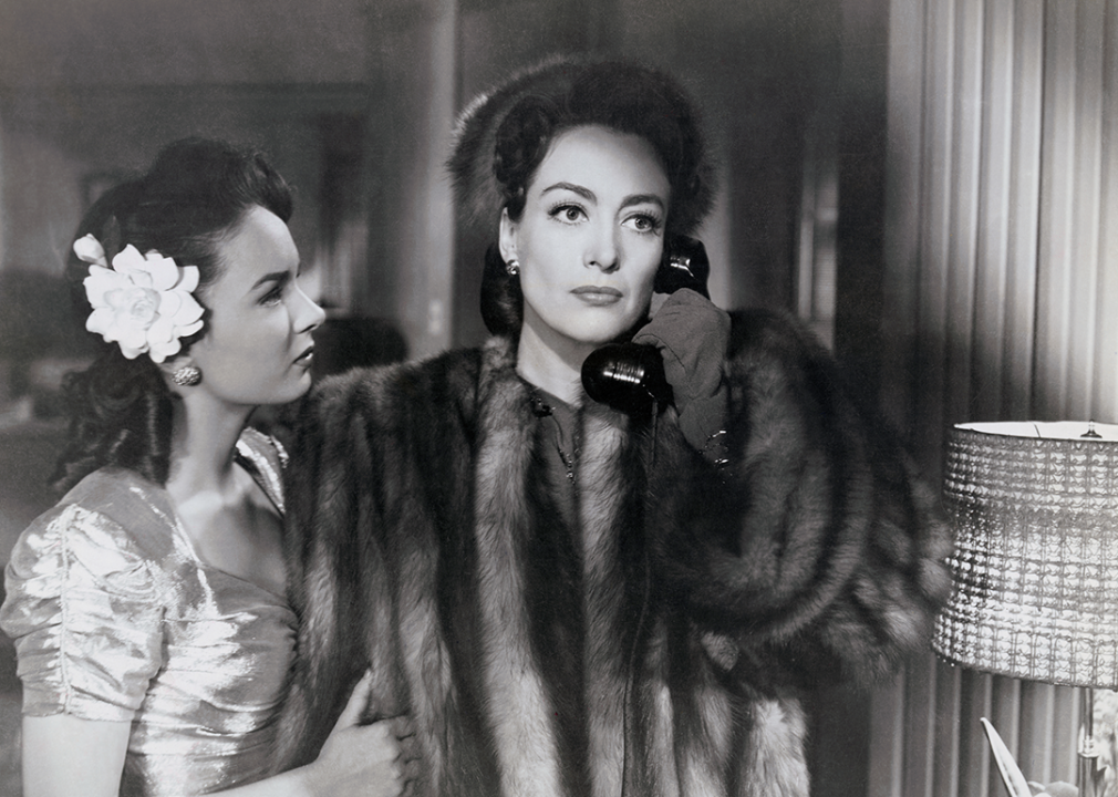 Ann Blyth and Joan Crawford in ‘Mildred Pierce.'