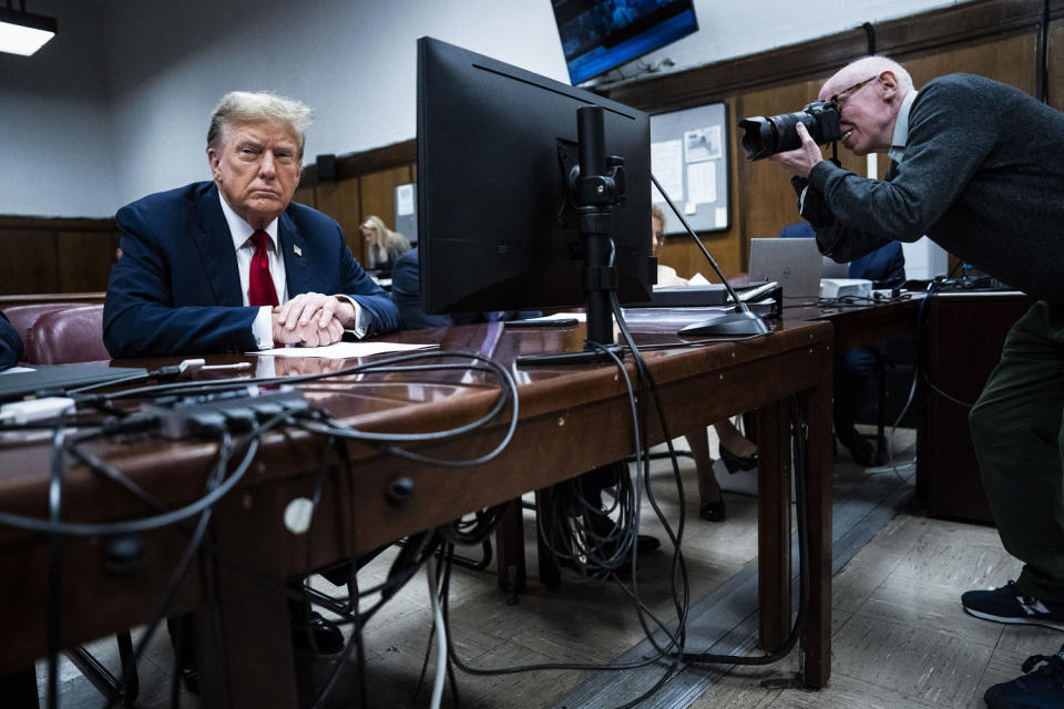 Voormalig president Donald Trump (Jabin Botsford / Pool via AFP via Getty Images)