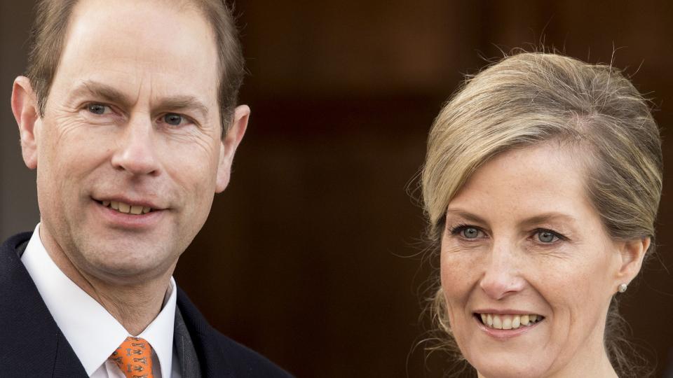 the earl and countess of wessex attend engagements on the 50th birthday of the countess