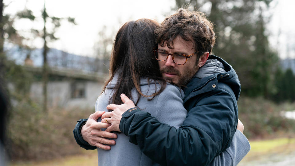 Casey Affleck portrays a troubled psychiatrist in thriller 'Every Breath You Take'. (Ed Araquel/Vertical Entertainment/Sky Cinema)