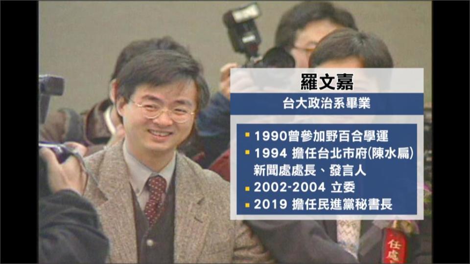 接任海基會副董兼秘書長　羅文嘉獨家談兩岸交流