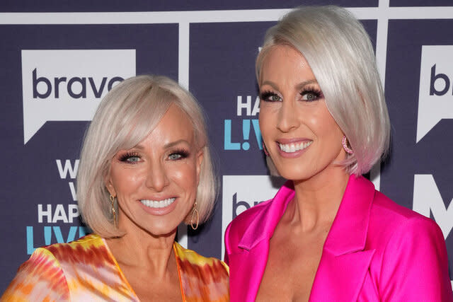 Margaret Josephs and Lexi Barbuto at WWHL.