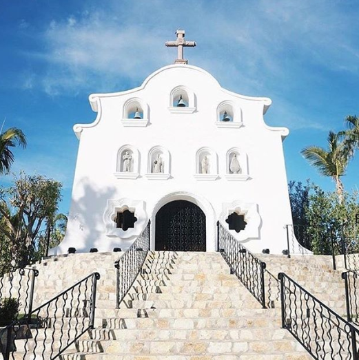 A chapel by the sea