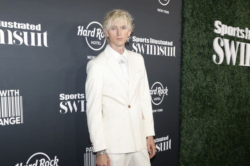 Machine Gun Kelly attends the Sports Illustrated swimsuit issue launch party in 2023. File Photo by John Angelillo/UPI