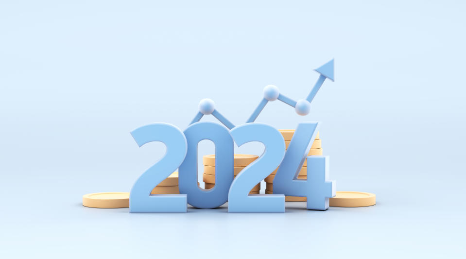 2024 es un año que Wall Street ve con moderado optimismo. Foto: Getty Images. 