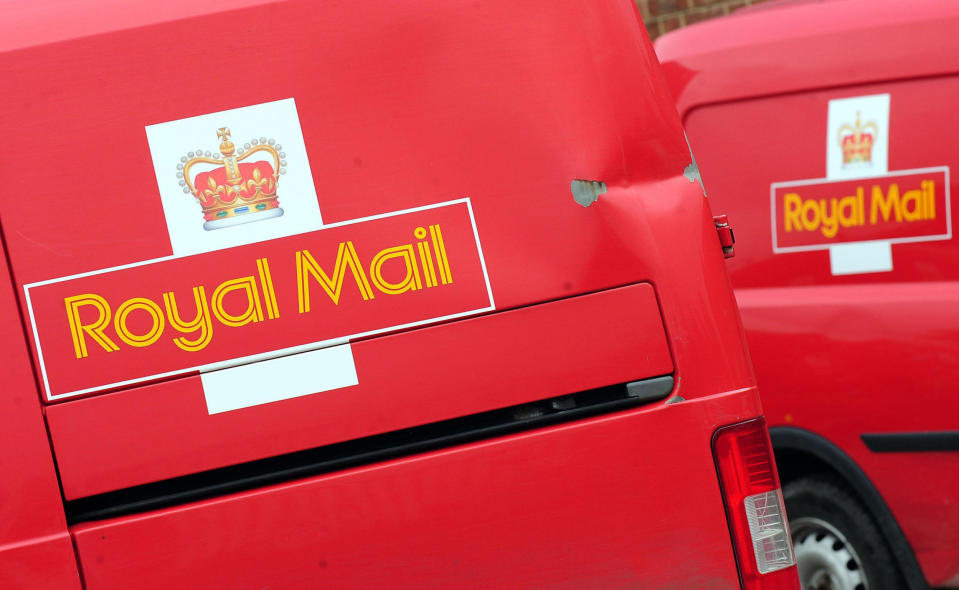 File photo dated 21/05/13 of Royal Mail vans as Royal Mail is expected to be valued at between £2.6 billion and £3.3 billion when it lists on the Stock Market.