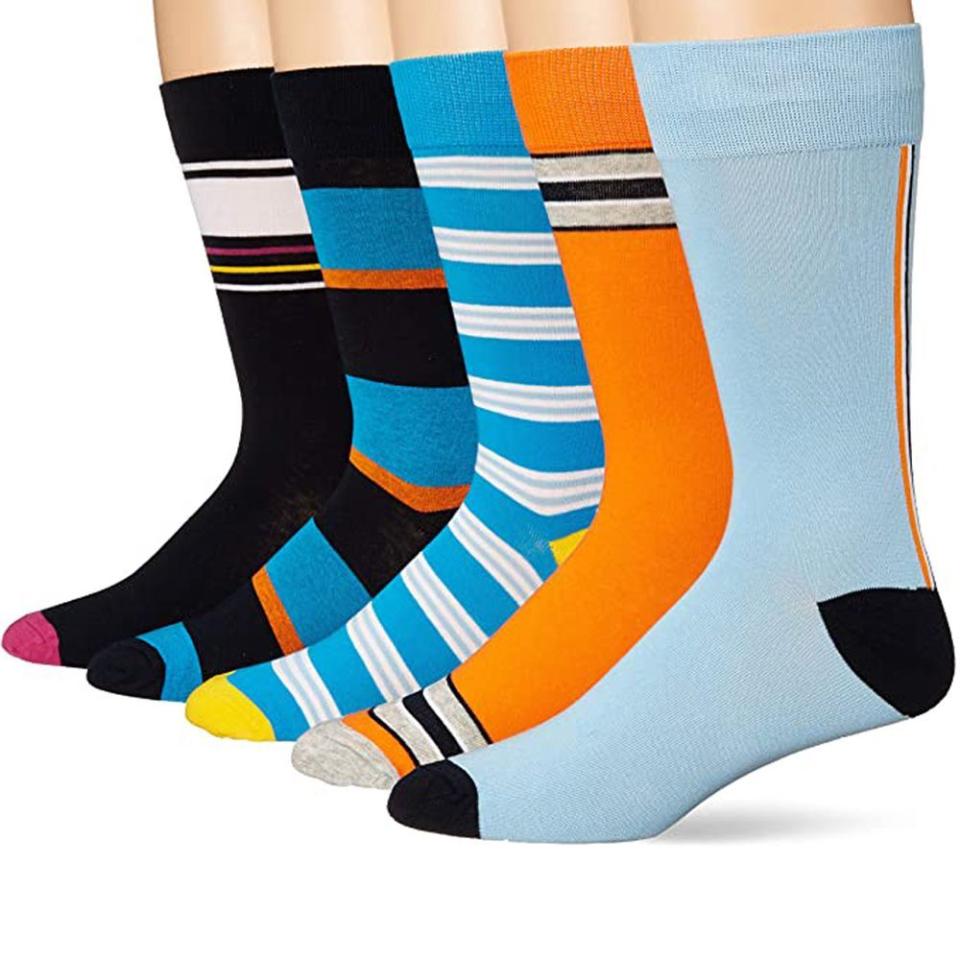 Goodthreads Men’s 5-Pack Patterned Socks