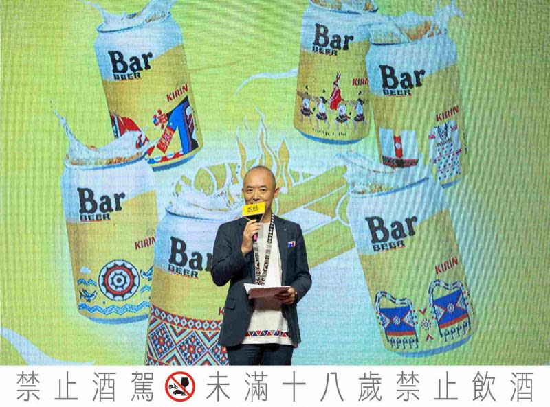 再次傳智權合作　KIRIN Bar BEER新推六款原民設計罐