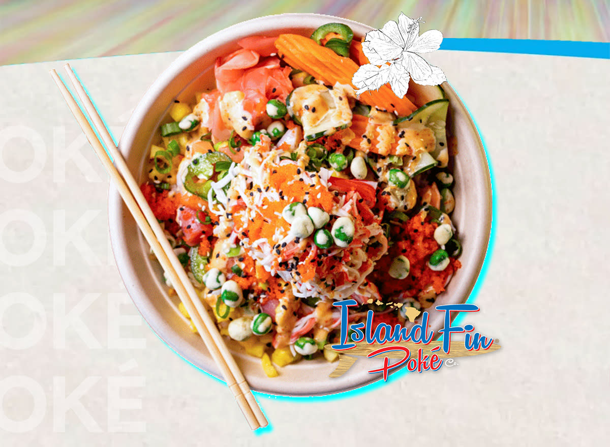 Island Fin Poke poke bowl