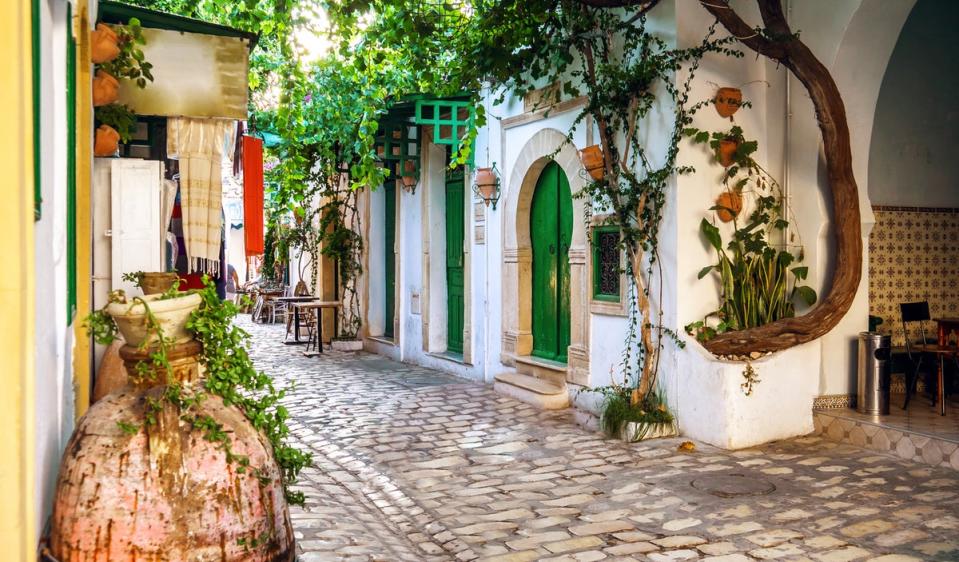 The old medina of Mahdia is a maze of cobbled streets (Getty Images/iStockphoto)