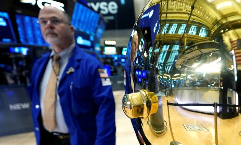 Un opérateur du New York Stock Exchange (TIMOTHY A. CLARY)