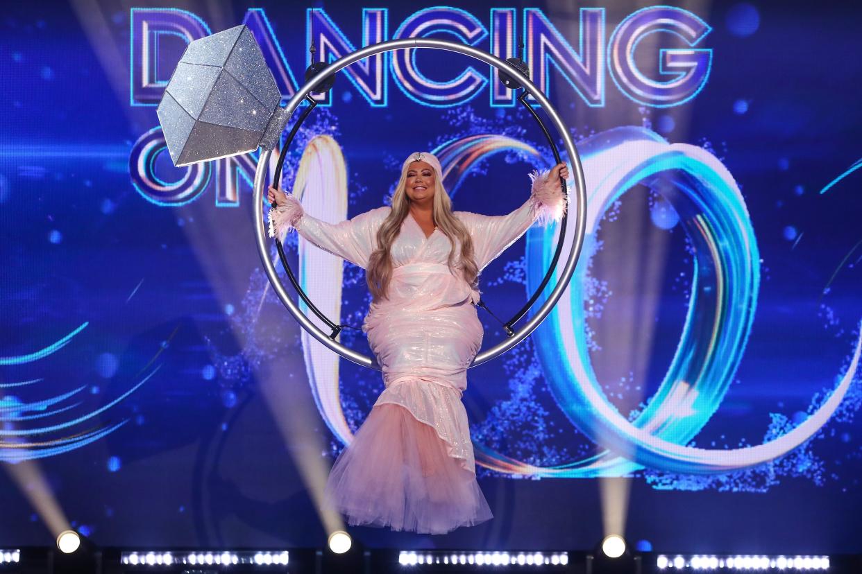 Gemma Collins at Dancing On Ice