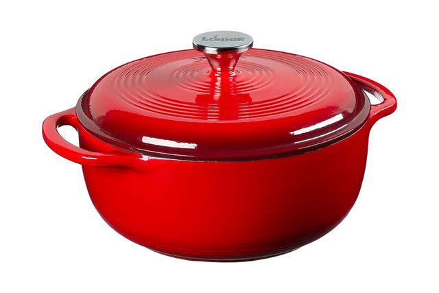 New Mueller DuraCast 6 Quart Enameled Cast Iron Dutch Oven Pot