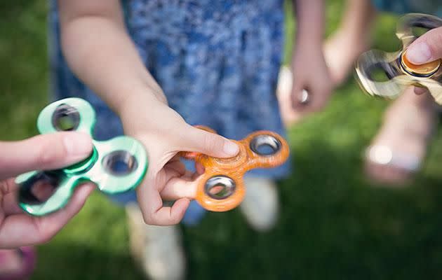 Fidget spinners are causing some problems. Photo: Getty