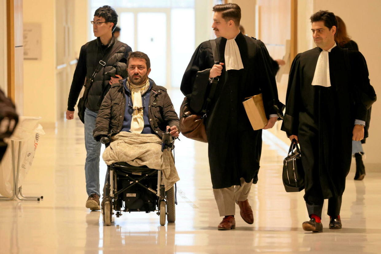 Le procès du « Madoff du Maine-et-Loire », un homme soupçonné d'avoir escroqué de riches épargnants, s'est tenu au Tribunal judiciaire de Paris, dans la 32e chambre correctionnelle.   - Credit:LP/Olivier Lejeune / MAXPPP / PHOTOPQR/LE PARISIEN/MAXPPP