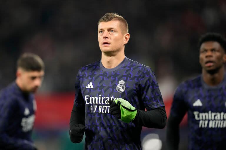 Toni Kroos se despide de Real Madrid en la final de la Champions League.