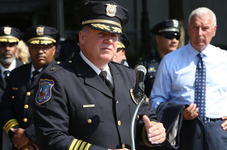 Wilmington Police Chief Robert Tracy will step down from his role Jan. 6, 2023 to take the police commissioner position in St. Louis, Missouri.