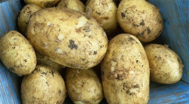 Wet weather has led to potato shortage across New Zealand. Source: Getty