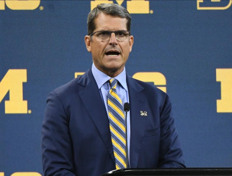 Everything Jim Harbaugh said about Ohio State leading into 'The Game'