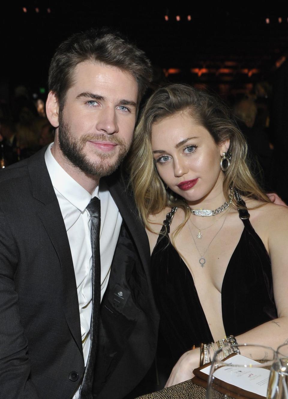 Miley Cyrus and Liam Hemsworth