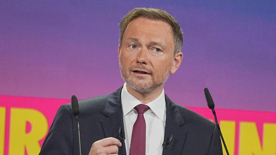 «Unser Ziel ist es, dass Deutschland weiter aus der Mitte regiert wird»: Christian Lindner.