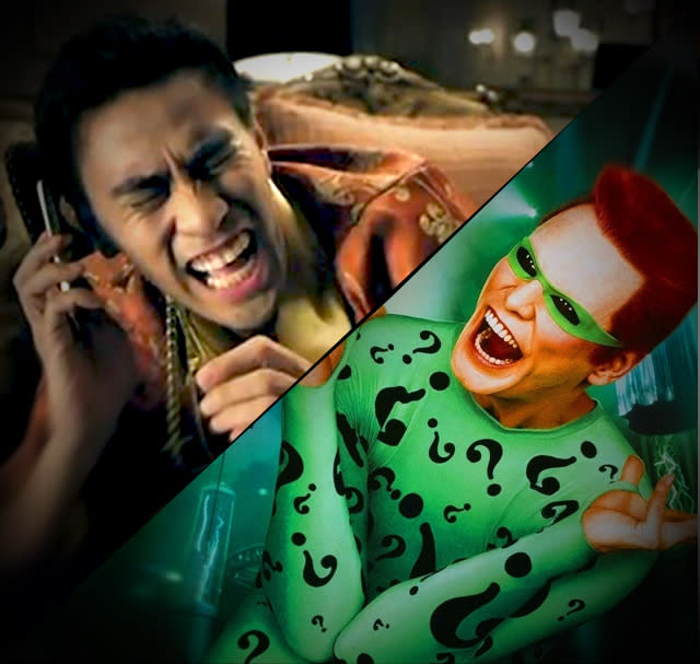 Ramon Bautista as The Riddler